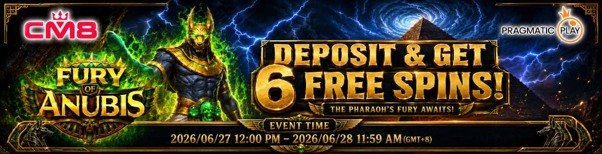 Deposit & Get 6 Free Spins